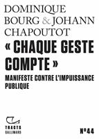   Tracts (N°44) - "Chaque geste compte". Manifeste contre l'impuissance publique
