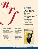   La Nouvelle Revue Française N° 661 (juin 2025)