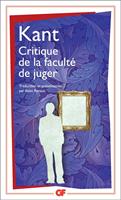   Critique de la faculté de juger
