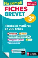   Toutes les mati&egrave;res 3e - Ma Compil fiches Brevet - Brevet 2026 - EPUB