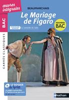   Le Mariage de Figaro de Beaumarchais - BAC Français 1re 2022 - Parcours associé La comédie du valet - édition intégrale - Carrés Classiques Oeuvres Intégrales - EPUB 2022