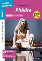   Phèdre de Racine - BAC Français 1re 2022 - Parcours associé Passion et tragédie - édition intégrale - Carrés Classiques Oeuvres Intégrales - EPUB 2022