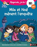   Regarde je lis ! Une BD à lire tout seul : Mila et Noé mènent l'enquête - BD - CE1