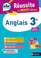   Anglais 3e - ABC Réussite - Le Brevet efficace - Cours, Méthode, Exercices - Brevet 2026 - EPUB