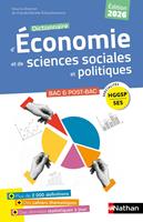 Dictionnaire d'Economie et de Sciences Sociales et Politiques (SES et HGGSP) - Edition 2026 - Bac et études supérieures - EPUB