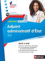   Concours Adjoint administratif d'&Eacute;tat - Ecrit + Oral - Cat&eacute;gorie C - Concours 2019-2020