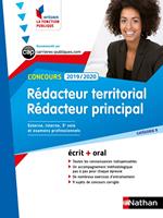   Concours r&eacute;dacteur territorial et r&eacute;dacteur principal - Cat&eacute;gorie B - Int&eacute;grer la fonction publique - 2019