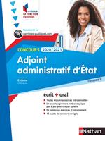   Concours adjoint administratif d'&eacute;tat 2019-2020 - N&deg; 2 Cat&eacute;gorie C (IFP) - (EFL3) - 2019