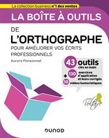 La boîte à outils de l'orthographe