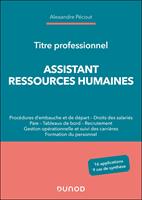   Titre professionnel Assistant Ressources humaines