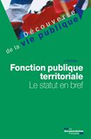   Fonction publique territoriale