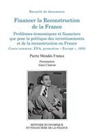Financer la Reconstruction de la France