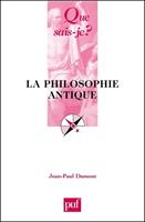   La philosophie antique