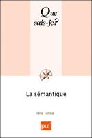   La sémantique