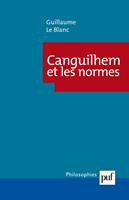   Canguilhem et les normes