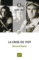   La crise de 1929