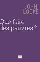   Que faire des pauvres ?