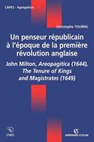   Un penseur républicain à l'époque de la première révolution anglaise