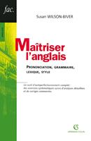   Ma&icirc;triser l'anglais