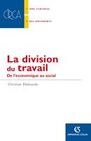   La division du travail