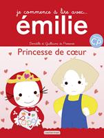Je commence à lire avec Émilie - Princesse de coeur