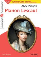   Manon Lescaut - Bac Fran&ccedil;ais 2026 - Classiques et Patrimoine