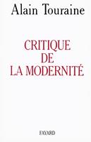  Critique de la modernité