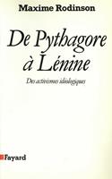   De Pythagore &agrave; L&eacute;nine