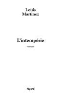   L'Intemp&eacute;rie