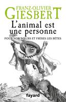   L'animal est une personne