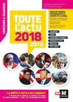   Toute l'actu 2018 - Concours & examens - Sujets et chiffres clefs de l'actualité 2019