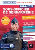   R&eacute;ussite Concours - Sous-officier de gendarmerie - 2026-2027- Pr&eacute;paration compl&egrave;te