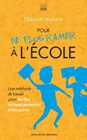   Pour ne plus ramer à l'école