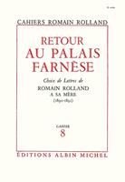   Retour au palais Farnèse
