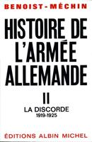   Histoire de l'arm&eacute;e allemande - tome 2