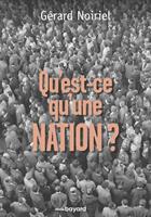   Qu'est-ce qu'une nation ?