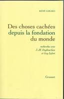   Des choses cachées depuis la fondation du monde