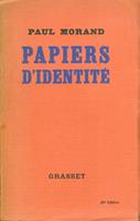   Papiers d'identité