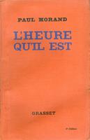   L'heure qu'il est