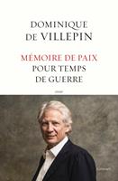   M&eacute;moire de paix pour temps de guerre