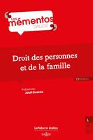 Droit des personnes et de la famille 13ed