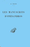   Les manuscrits d’Onésandros
