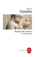   Analyse de l'amour et autres sujets