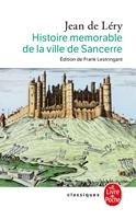   Histoire m&eacute;morable de la ville de Sancerre