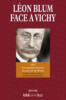   Léon Blum face à Vichy