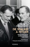   De Staline à Hitler