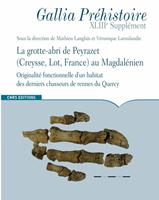  La grotte-abri de Peyrazet (Creysse, Lot, France) au Magdalénien