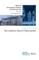  L'éthique dans l'école - Revue 87