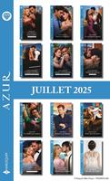 Pack mensuel Azur - 11 romans + 1 titre gratuit (Juillet 2025)