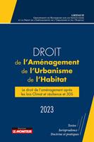   Droit de l'Aménagement, de l'Urbanisme et de l'Habitat 2023